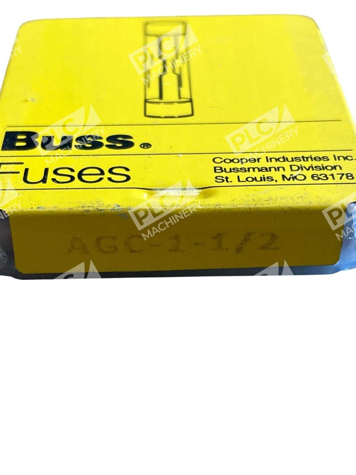 Lot of 3 Bussmann AGC-1-1/2 Fuses, 5 Per Box - Image 6