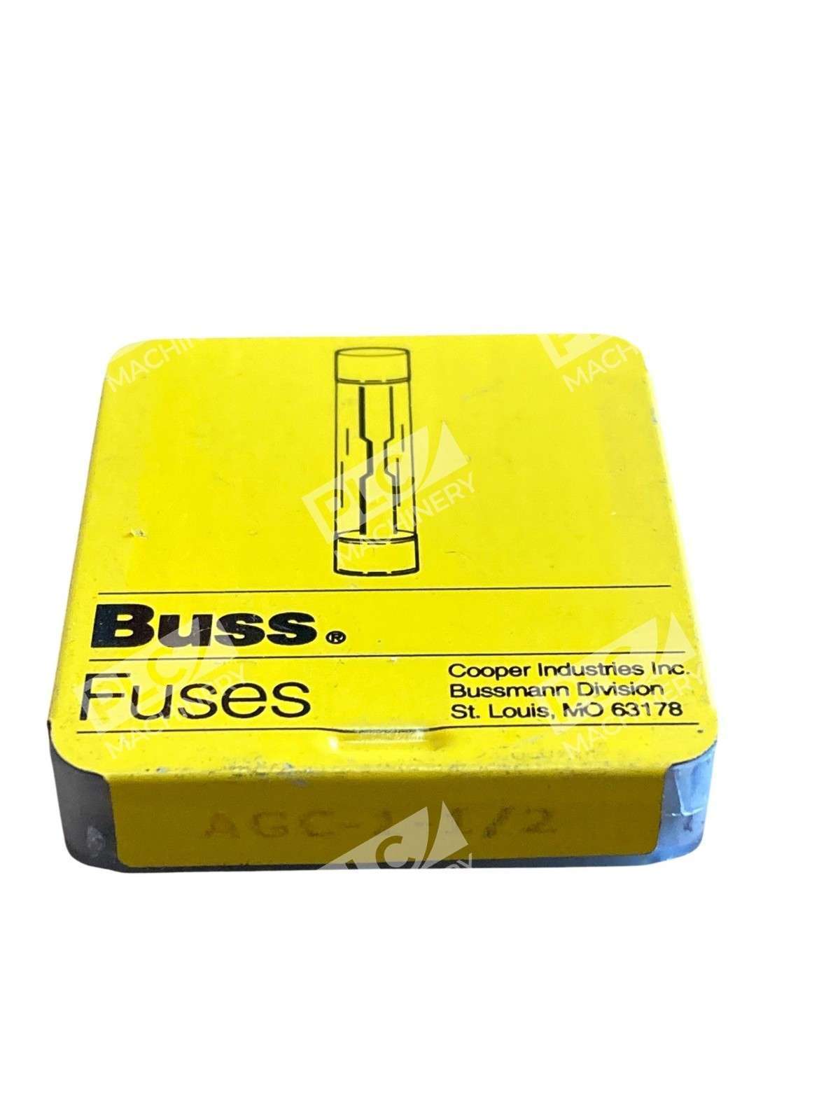 Lot of 3 Bussmann AGC-1-1/2 Fuses, 5 Per Box - Image 7