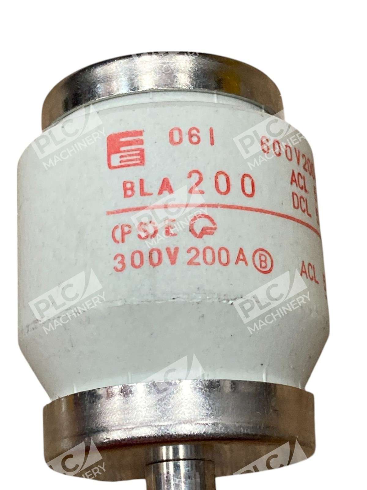 Lot of 3 Fuji Electric BLA200 Low-Voltage Ceramic Fuse - Image 4