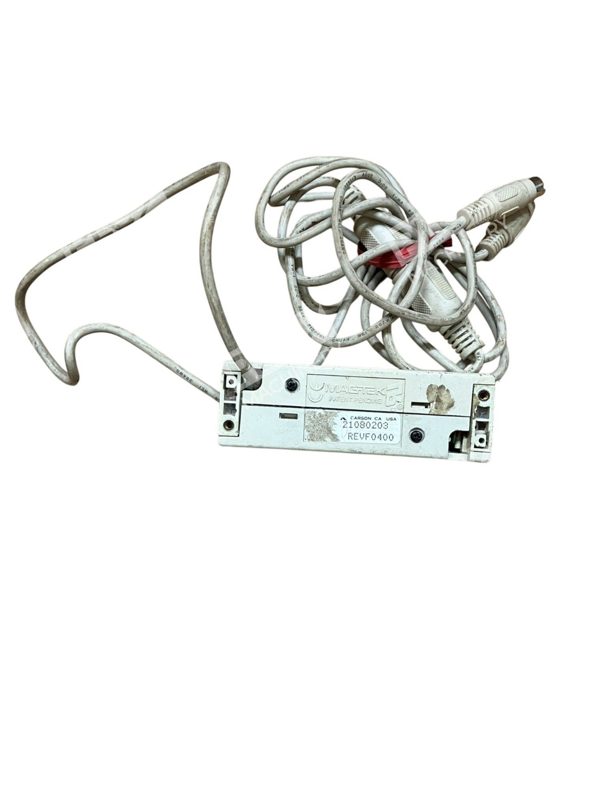 MagTek Mini-Wedge PS/2 Swipe Reader 21080203 Pearl White Tracks 1 & 2 - Image 4