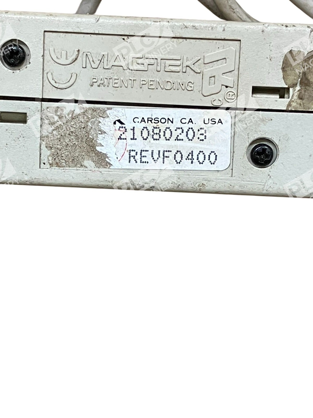 MagTek Mini-Wedge PS/2 Swipe Reader 21080203 Pearl White Tracks 1 & 2 - Image 5