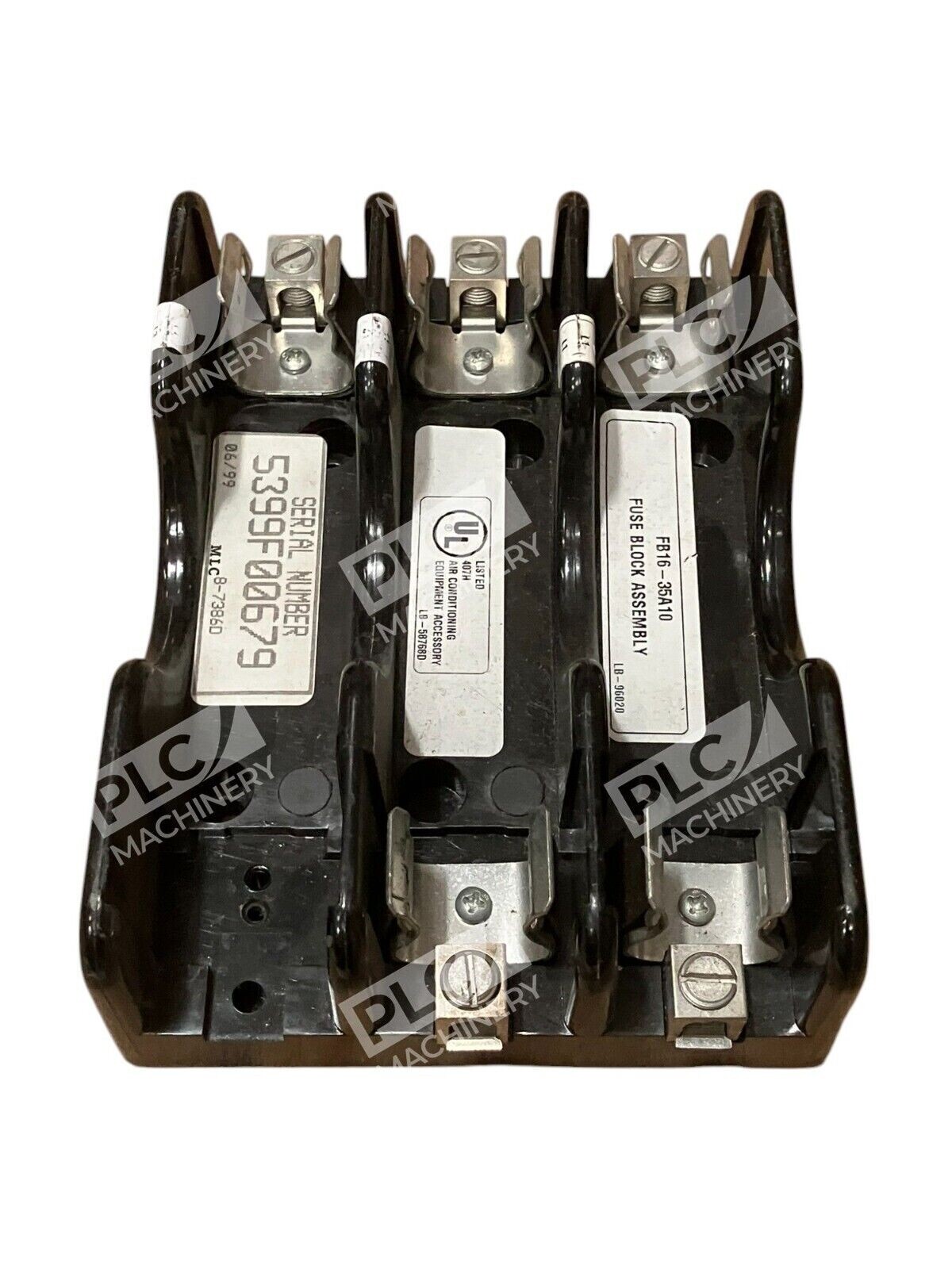 Marathon 600V 60A FB16-35A10 Fuse Block Assembly Fuse Holder R6F60A3B - Image 3