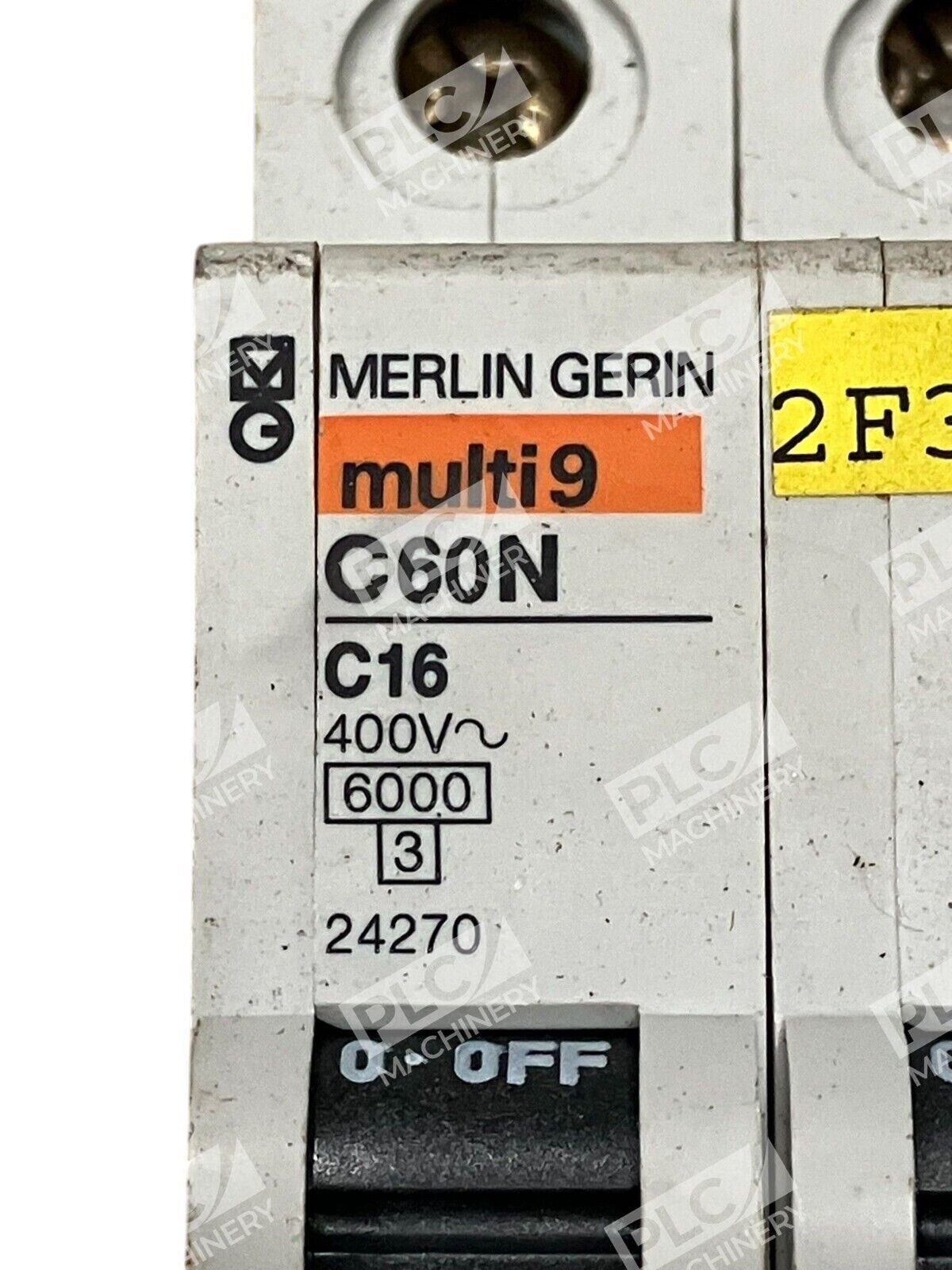 Merlin Gerin Multi9 2F3 2 Pole 16A Circuit Breaker C60N-C16 - Image 3
