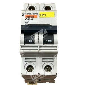 Merlin Gerin Multi9 2F3 2 Pole 16A Circuit Breaker C60N-C16
