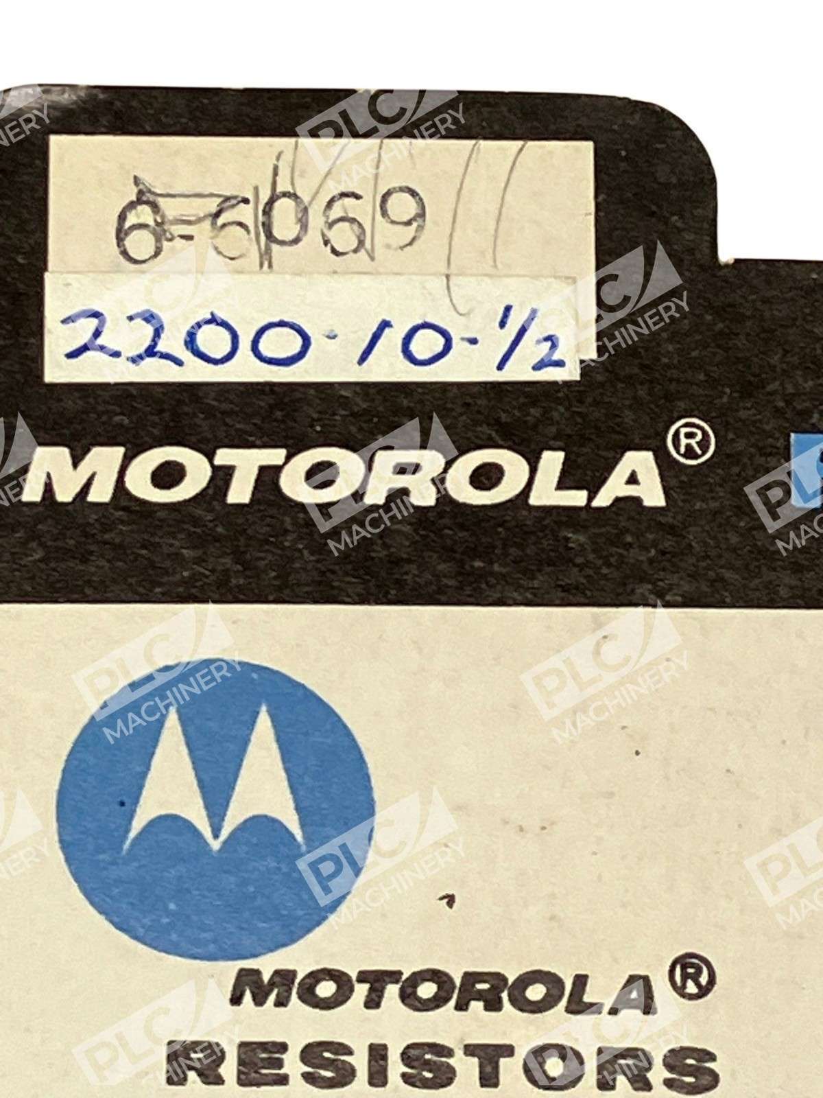 Motorola 2.2KΩ 0.5W ±10% Carbon Composition Resistor Pack 6-6069 Vintage - Image 3