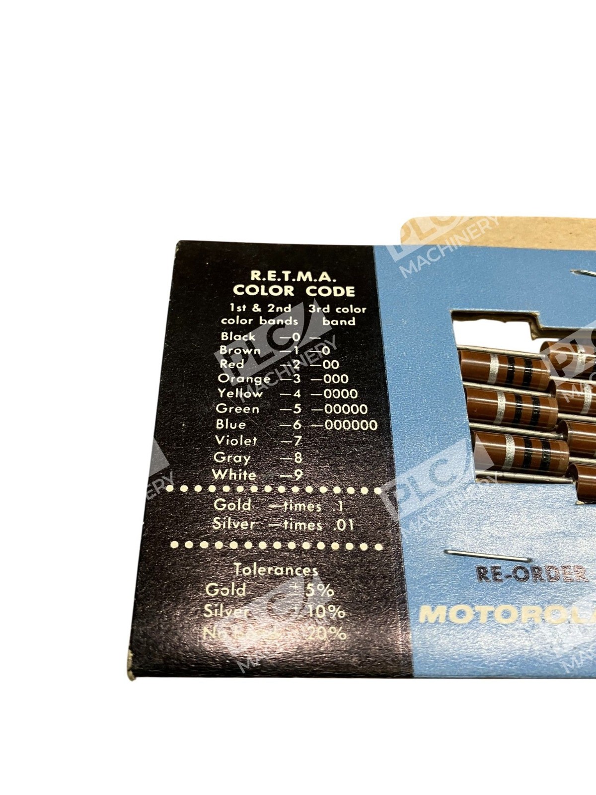 Motorola Resistor File 6-488022 10 Ohm ±10% Carbon Composition Resistor 1W - Image 5