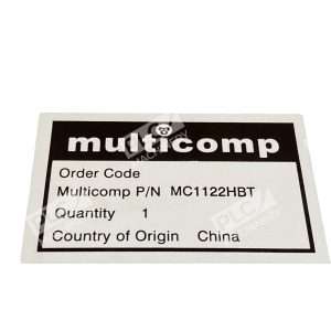 Multicomp 115VAC 019A Impedance Protected AC Fan MC1122HBT 226794453277