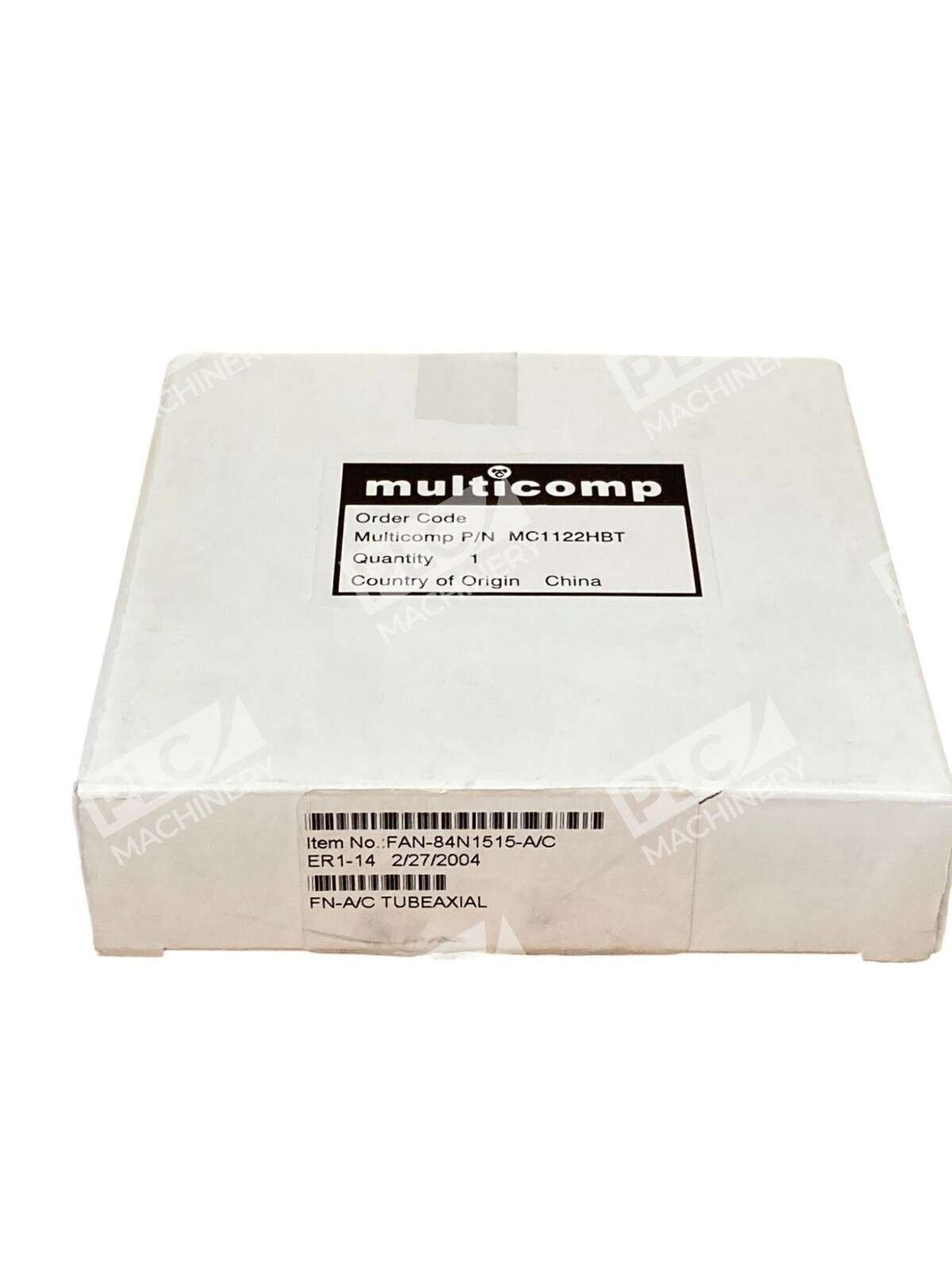 Multicomp 115VAC 0.19A Impedance Protected AC Fan MC1122HBT