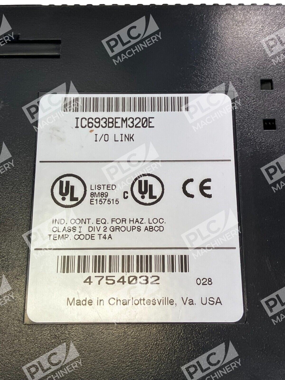 NEW OLD STOCK! GE FANUC I/0 LINK INTERFACE IC693BEM320E - Image 3
