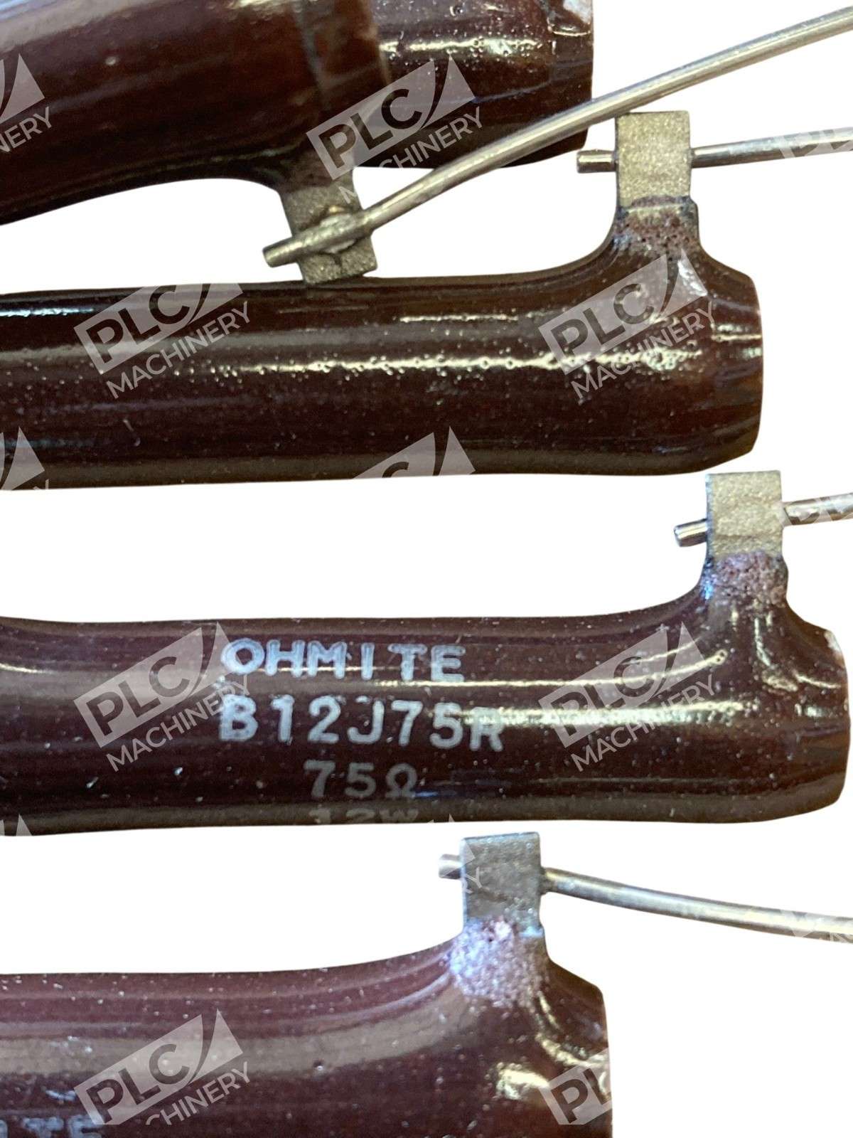 Ohmite B12J75R 75Ω 12W 5% Wirewound Tubular Brown Devil 625V Resistor Box of 25 - Image 7