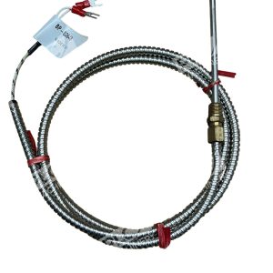 PPE BP-63648 Industrial Thermocouple Temperature Probe Stainless Steel Armored