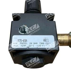 Parker Watts R75 03A SER 0811 Pressure Regulator