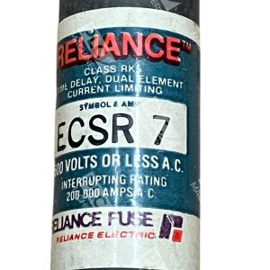 Reliance Fuse 7A 600V ECSR7 lot of 2 227034829967