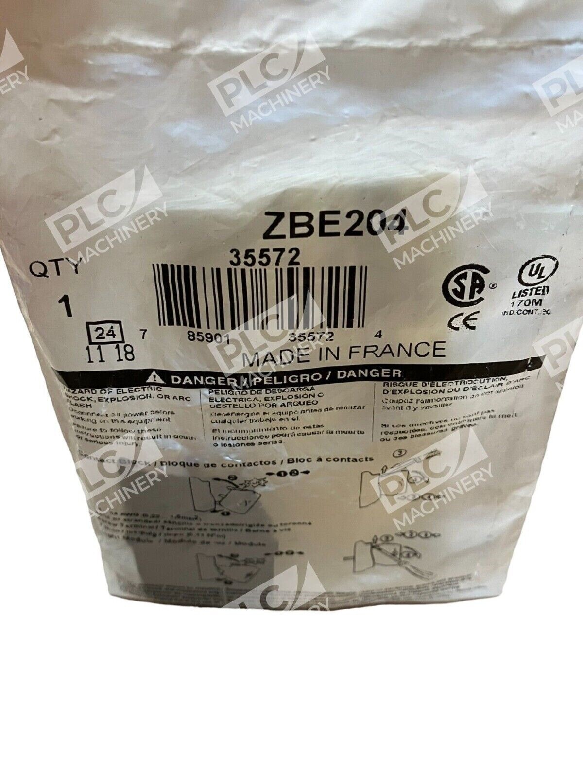 Schneider Electric ZBE204 Contact Block - Image 3