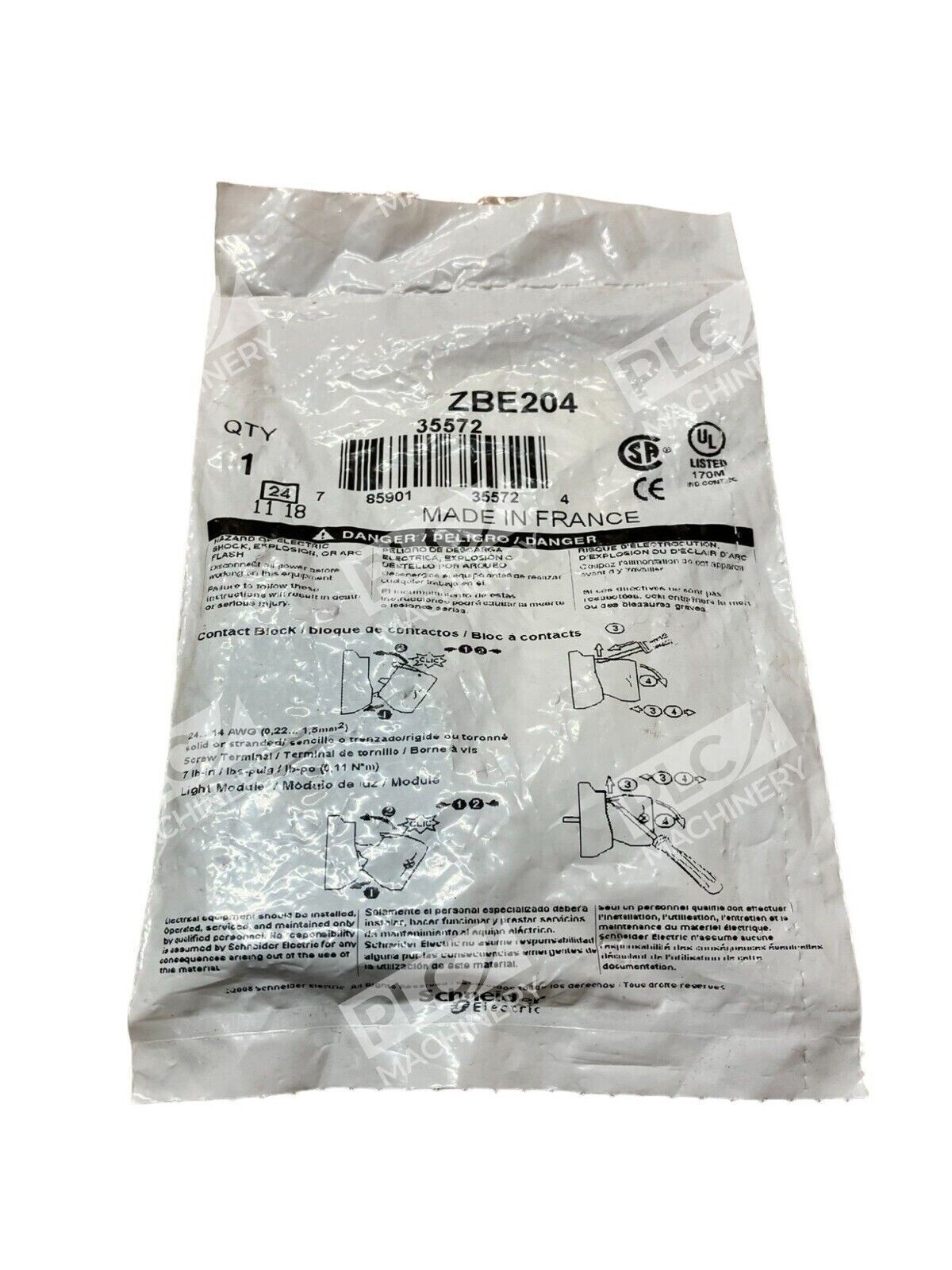 Schneider Electric ZBE204 Contact Block