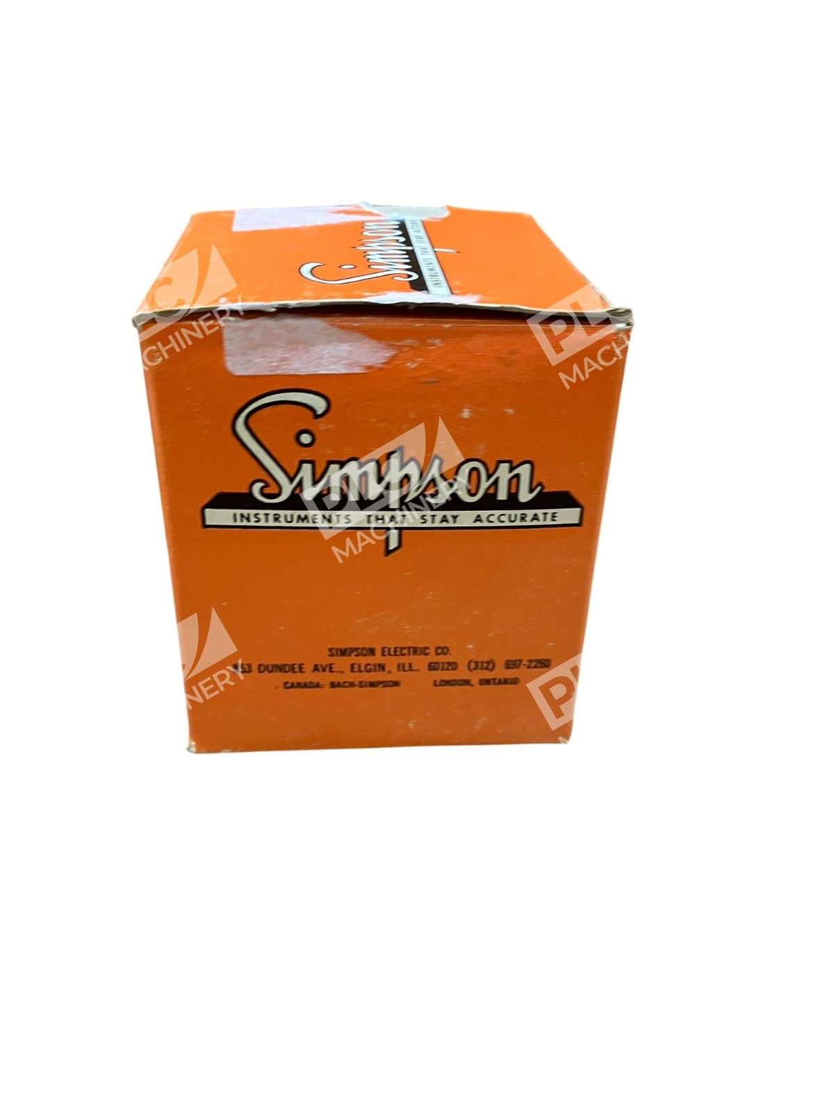 Simpson Electric 1212 Analog Panel Meter 0–50 µA DC Microamperes - Image 3