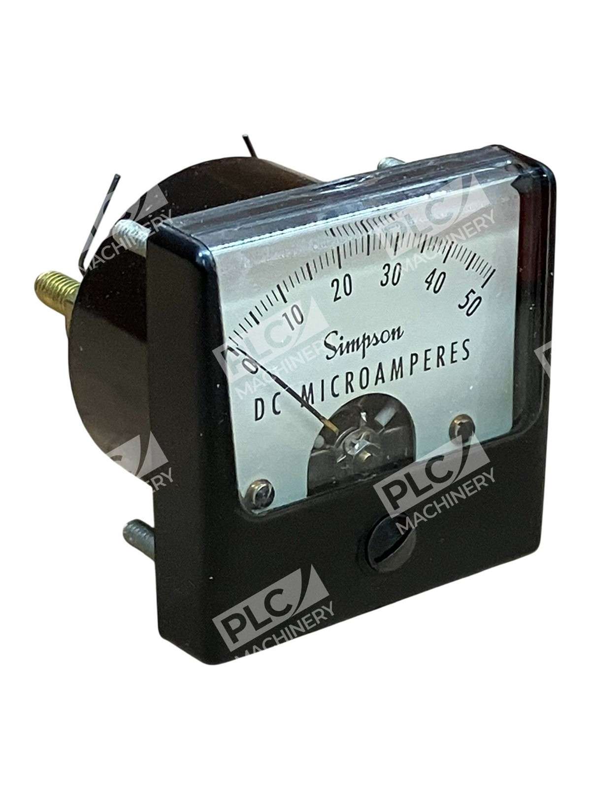 Simpson Electric 1212 Analog Panel Meter 0–50 µA DC Microamperes - Image 9