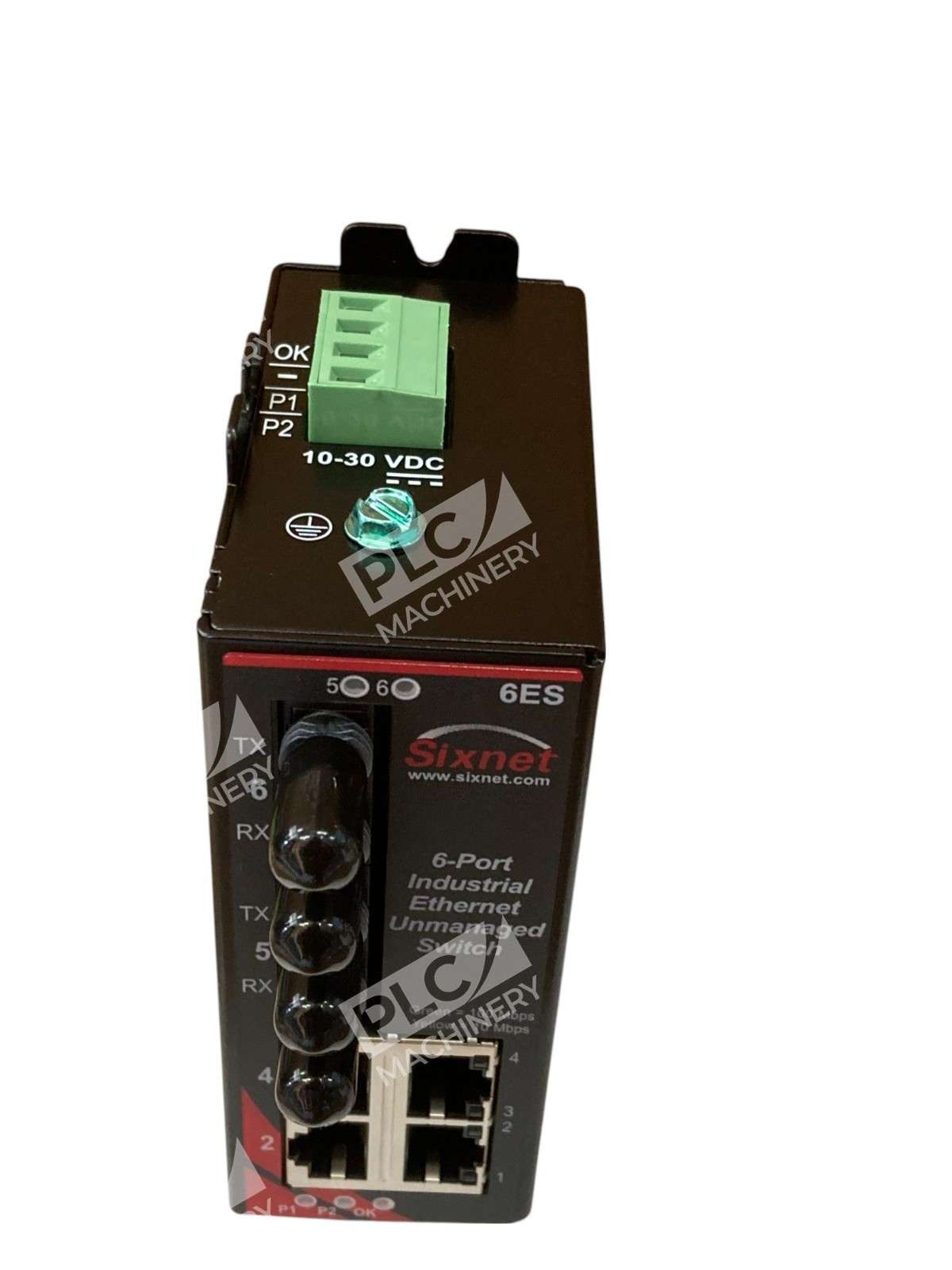 Sixnet 200mA At 30VDC 6-Port Industrial Ethernet Unmanaged Switch SLX-6ES-4ST - Image 6