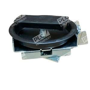 Southco 1 Latch Flushcup Midsize Perpendicular Black CC18-KOD0333