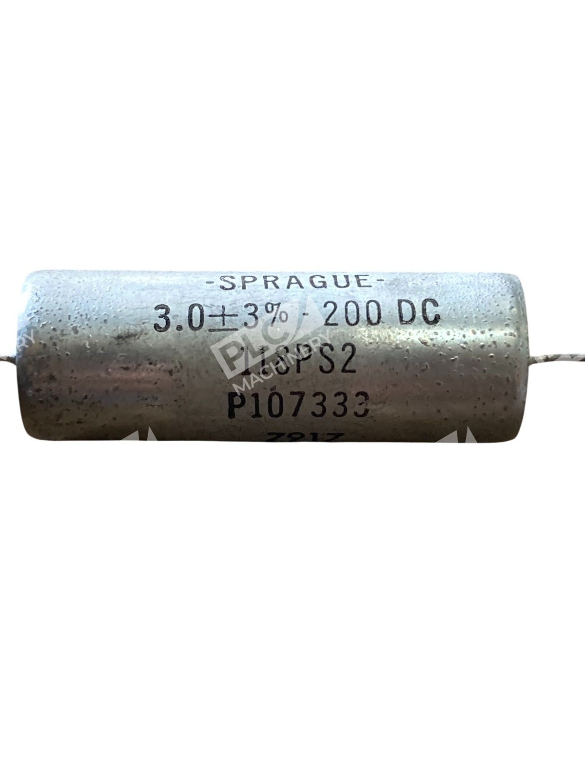 Sprague P107333 7917 3.0 200DC Capacitor 118PS2 - Image 5