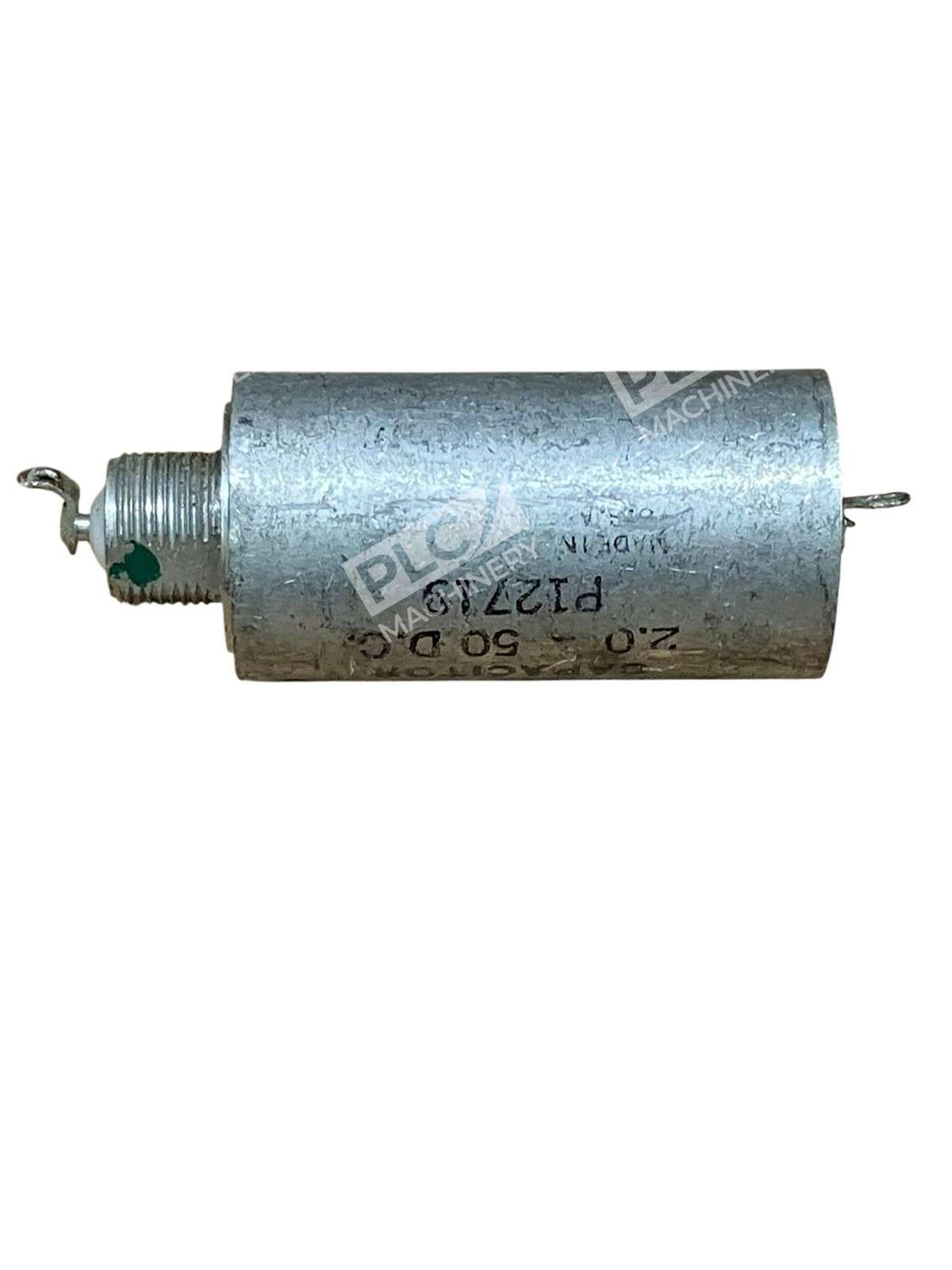 Sprague P12719 Vitamin Q Paper-in-Oil Capacitor 2µF 50DC - Image 6