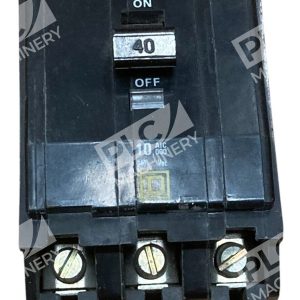 Square D NE-2703 HACR 40A 10,000AIC 240VAC Circuit Breaker QOB340