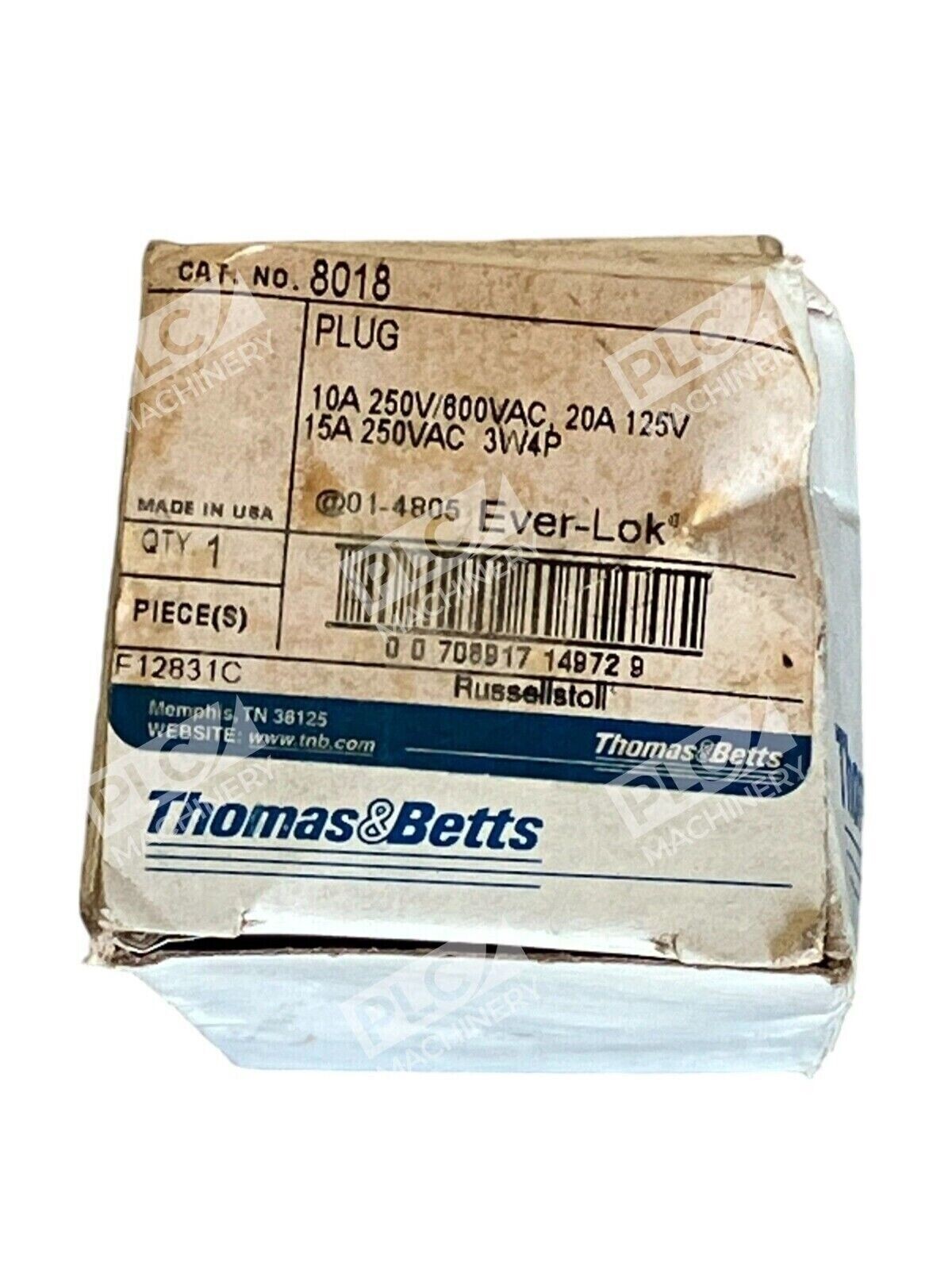Thomas & Betts Ever-Lok Plug 8018 - Image 3