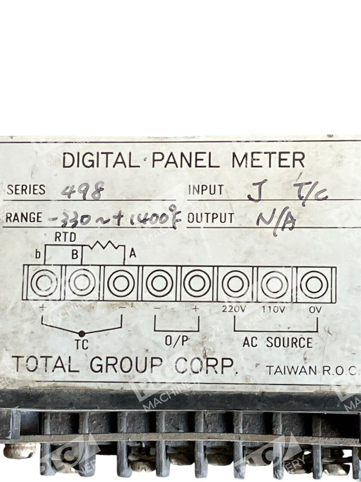 Total Group Corp 498 Digital Panel Meter - Image 3