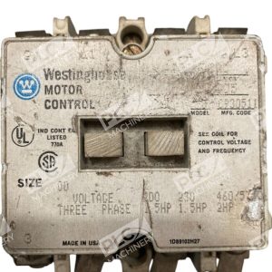 Westinghouse Size 00 Three Phase Motor Starter A200M1CAC 226618290357