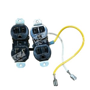 2 Power Receptacles Outlet 16A-125V