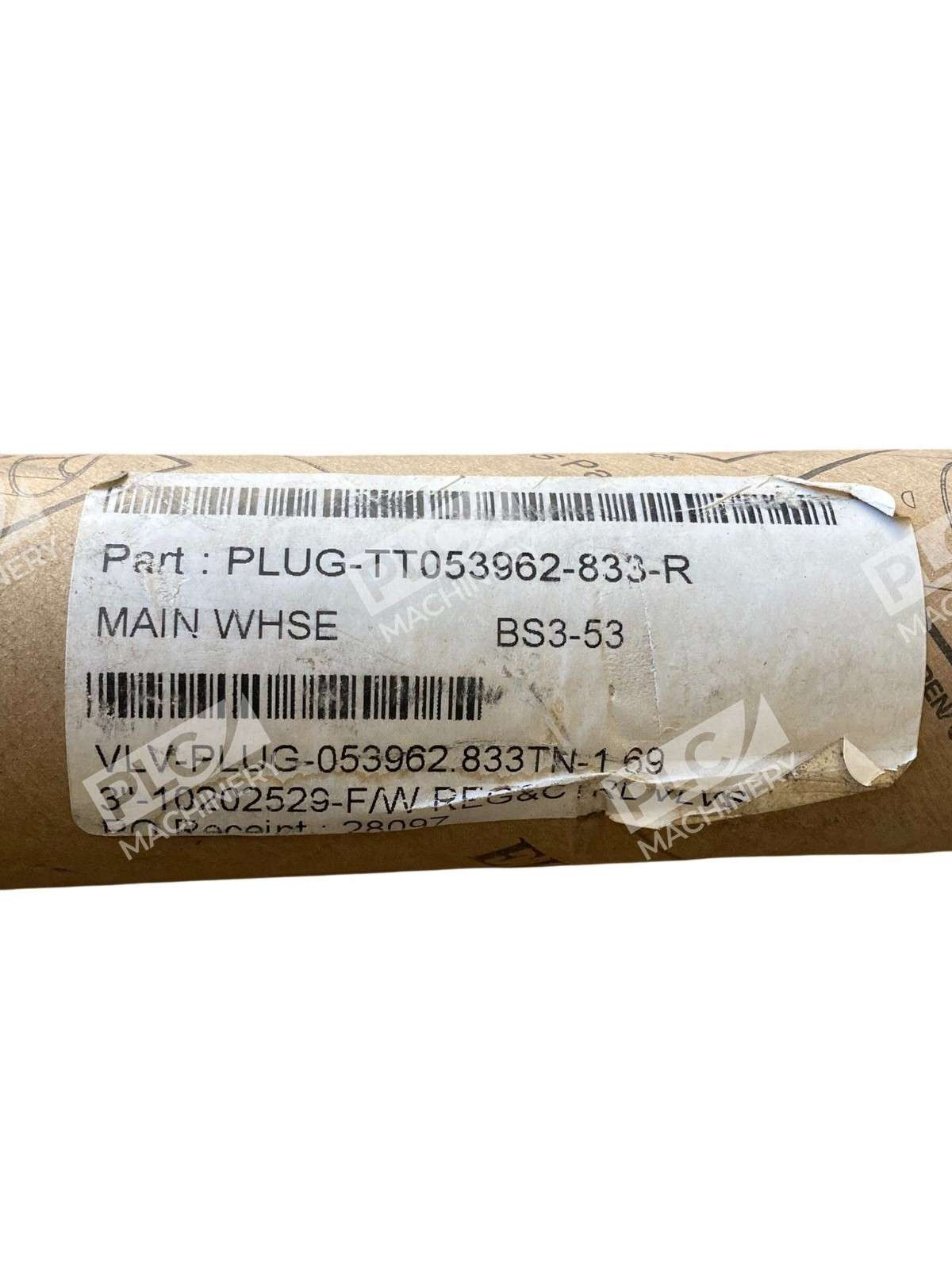 3-Inch Plug TT053962-833 Feedwater Reg & Control Valve Replacement - Image 6