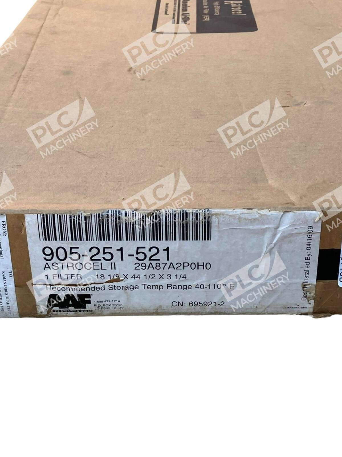 AAF American AirFilters Astrocell II 905-251-521 1 Filter 29A87A2P0H0 - Image 3