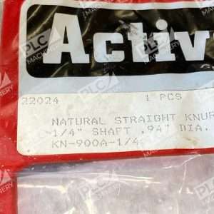 Active KN 900A 14 Natural Straight Knurl Knob 14 Shaft 94 Dia 297760681028