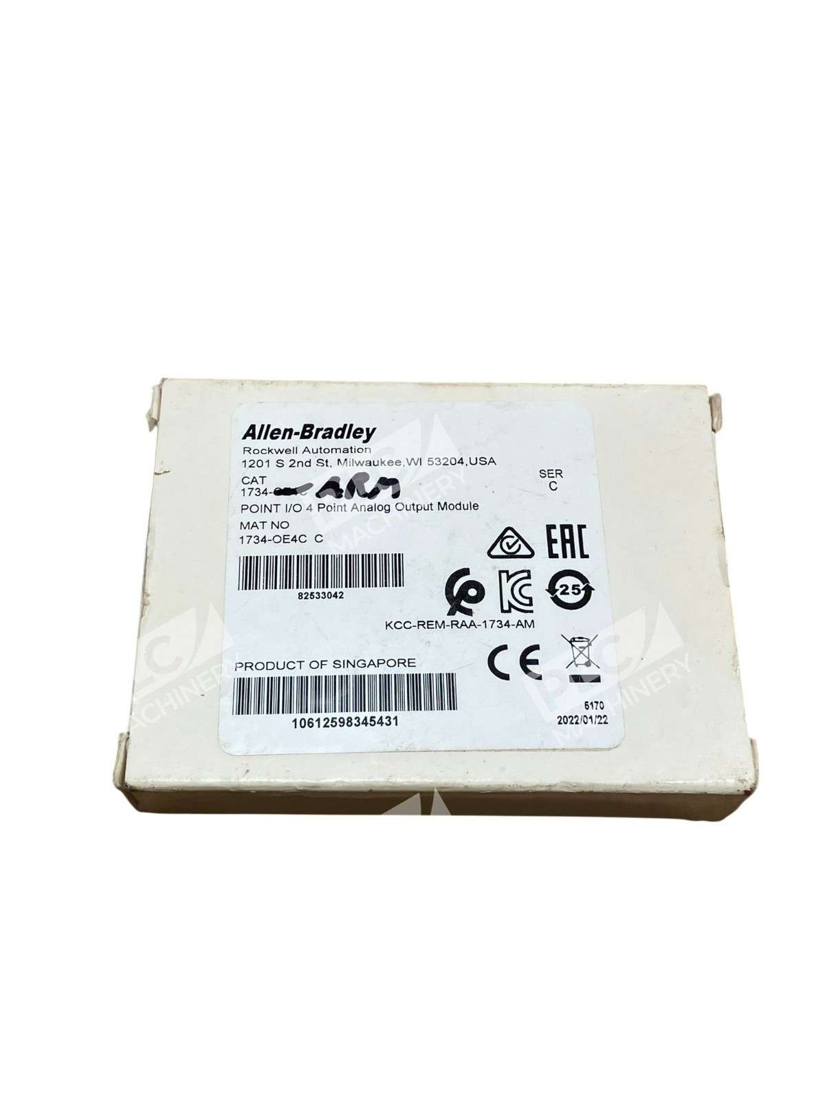 Allen-Bradley 1734-ARM POINT I/O 4-Ch Analog Output Module 4-20mA Ser. C