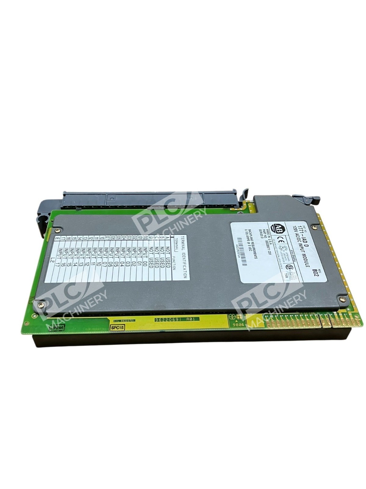 Allen Bradley AB 120V AC/DC Input Module 1771-IAD /D Rev B02 - Image 4