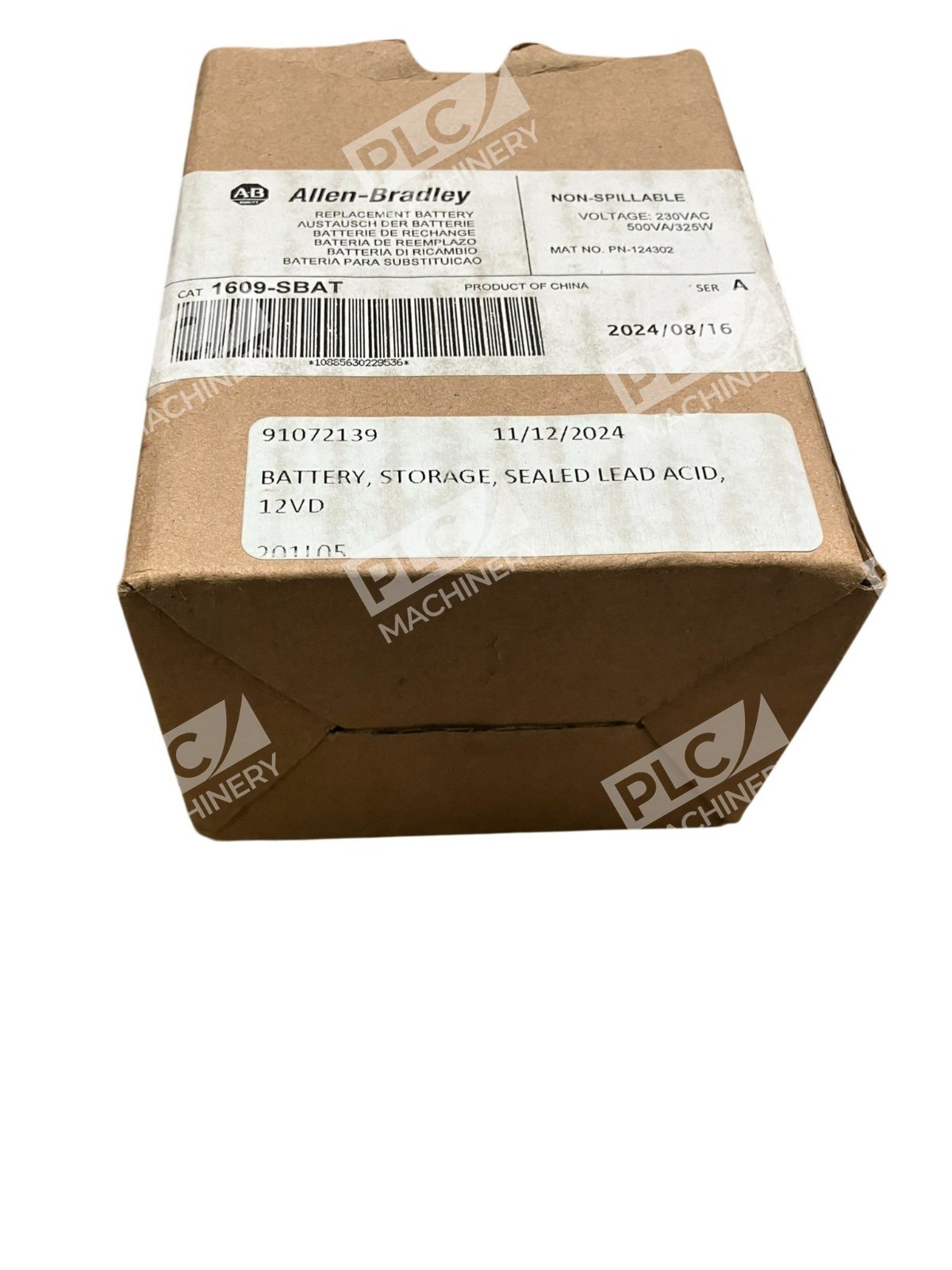 Allen Bradley AB 124302 230VAC 500VA/325W Replacement Battery 1609-SBAT /A - Image 3