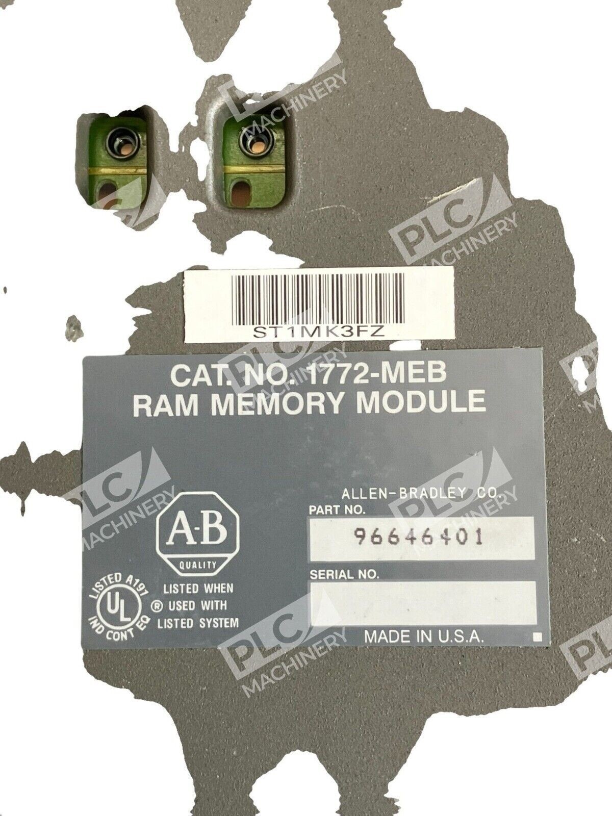 Allen Bradley RAM Memory Module 96646401 1772-MEB - Image 3