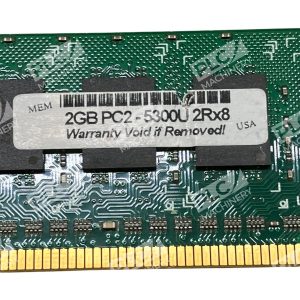 BPML E186014 2GB DDR2 667MHz PC2 5300U Desktop RAM UDIMM 2Rx8 297979537188