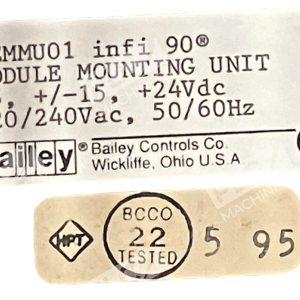 Bailey 120240VAC 5060Hz 24VDC Module Mounting Unit Infi 90 IEMMU01 226837627418