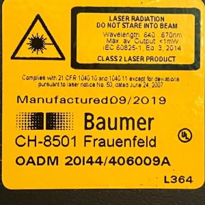 Baumer OADM 20144406009A Long Range Thickness Sensor 97942ASSY174K175G01 226984914838