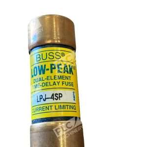 Bussmann Low-Peak LPJ-4SP Dual Element 4A 600V Time Delay Class J Fuse