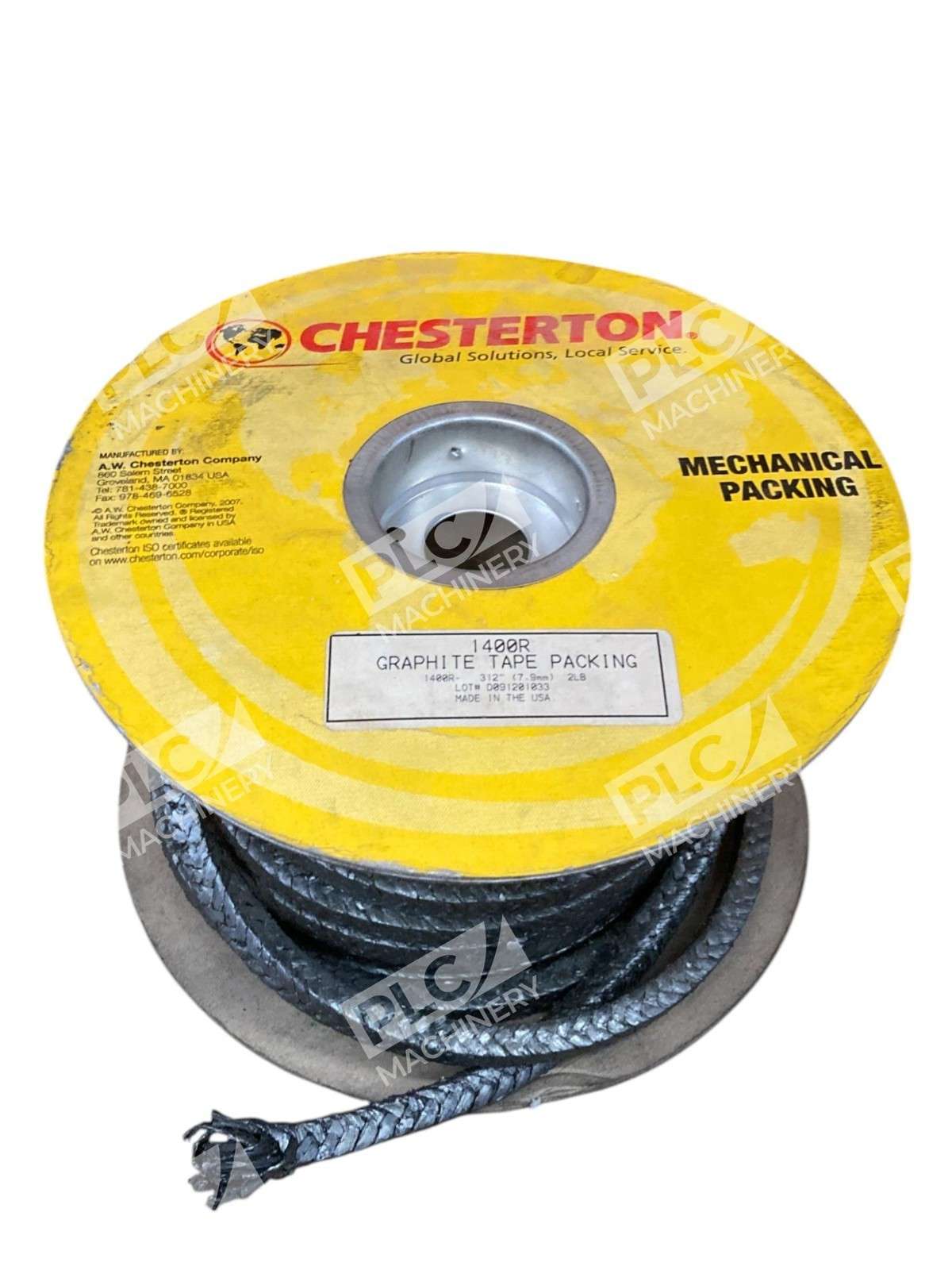 Chesterton 1400R 2.11lb 0.312" Graphite Tape Packing Spool 001054 - Image 5