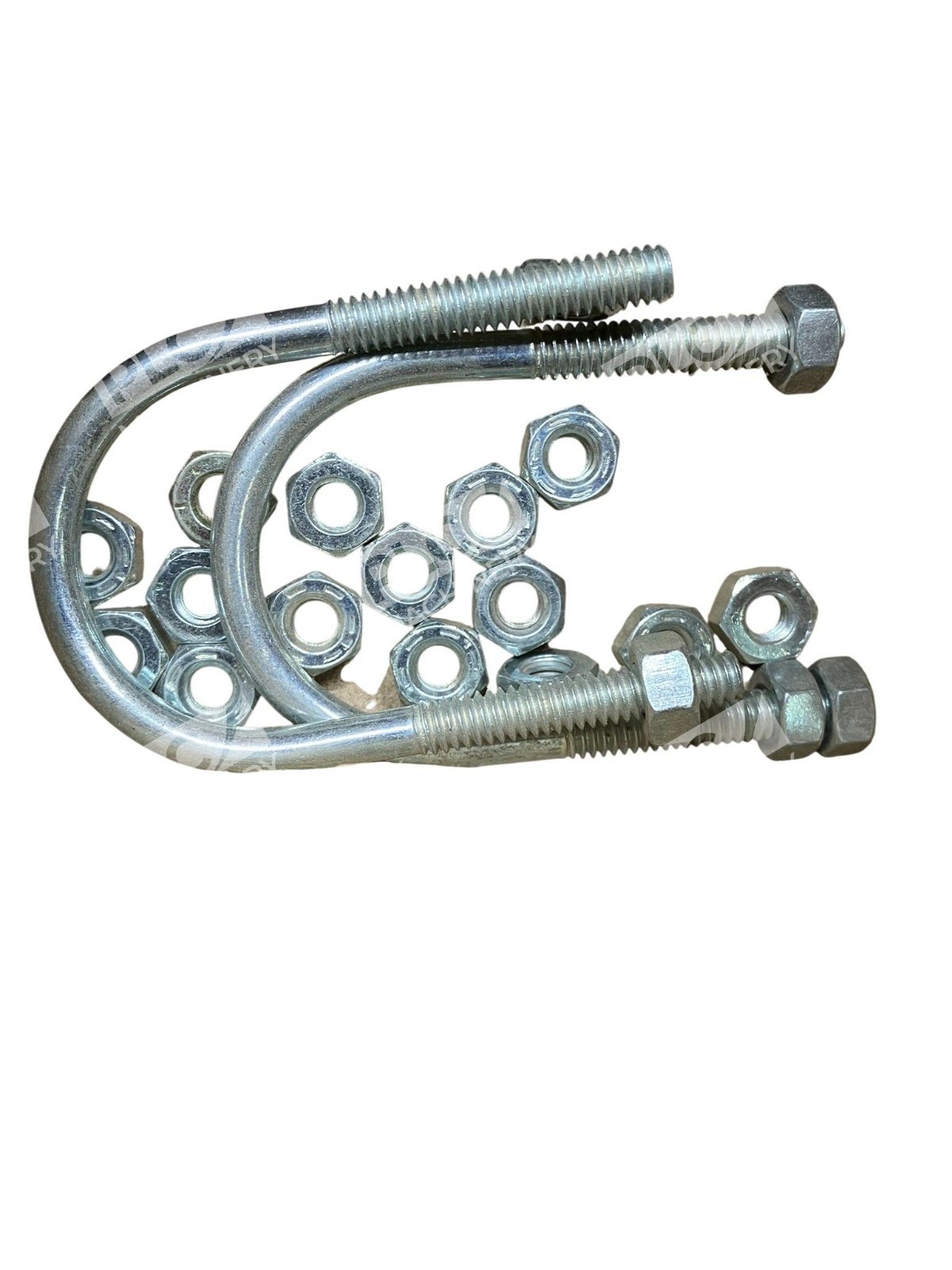 Chicago Hardware Steel #07 U-Bolts Without Plates 1/4"X1-1/2"X2-3/4" (Box of 2) - Image 5