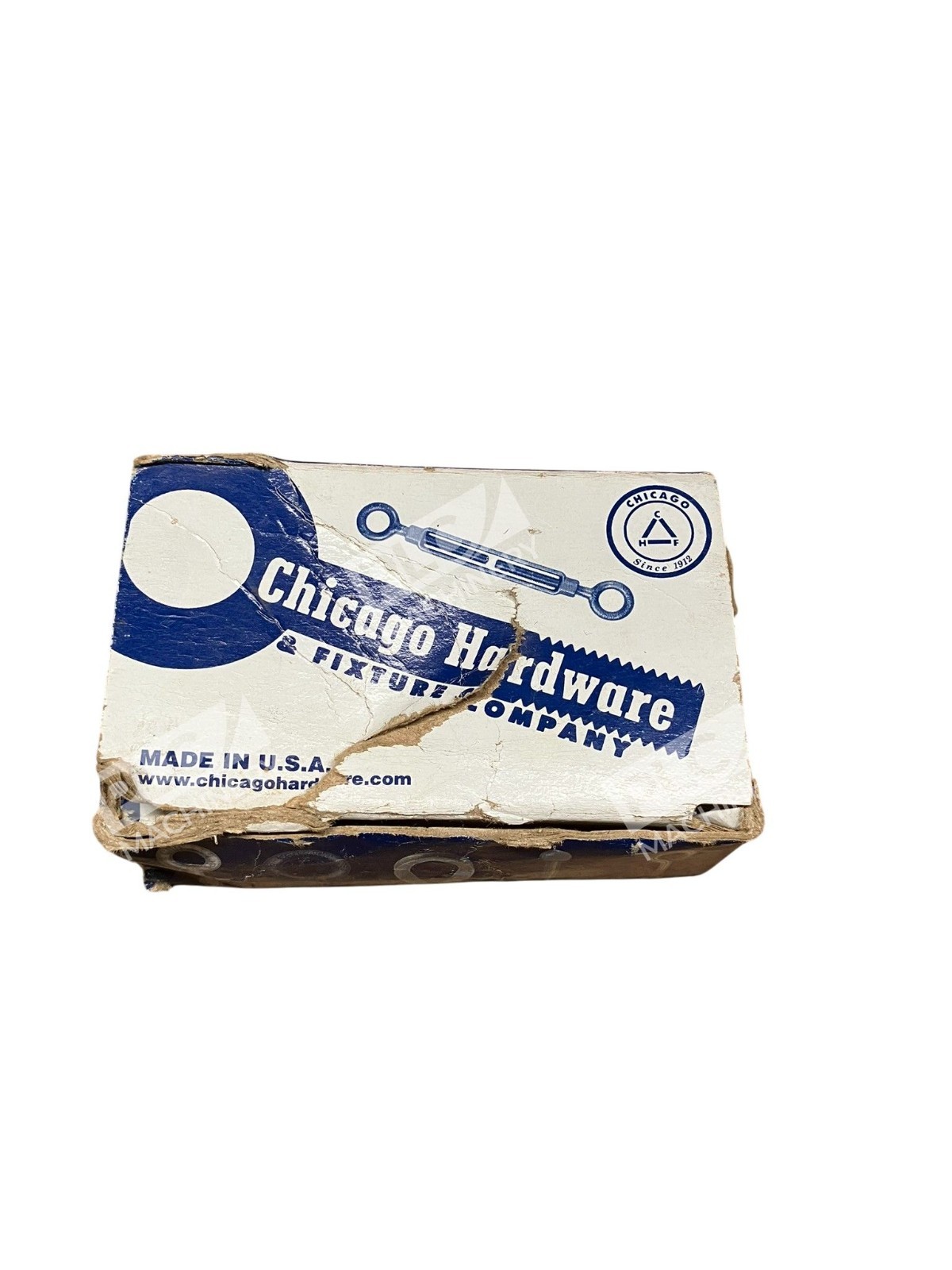 Chicago Hardware Steel #07 U-Bolts Without Plates 1/4"X1-1/2"X2-3/4" (Box of 2)