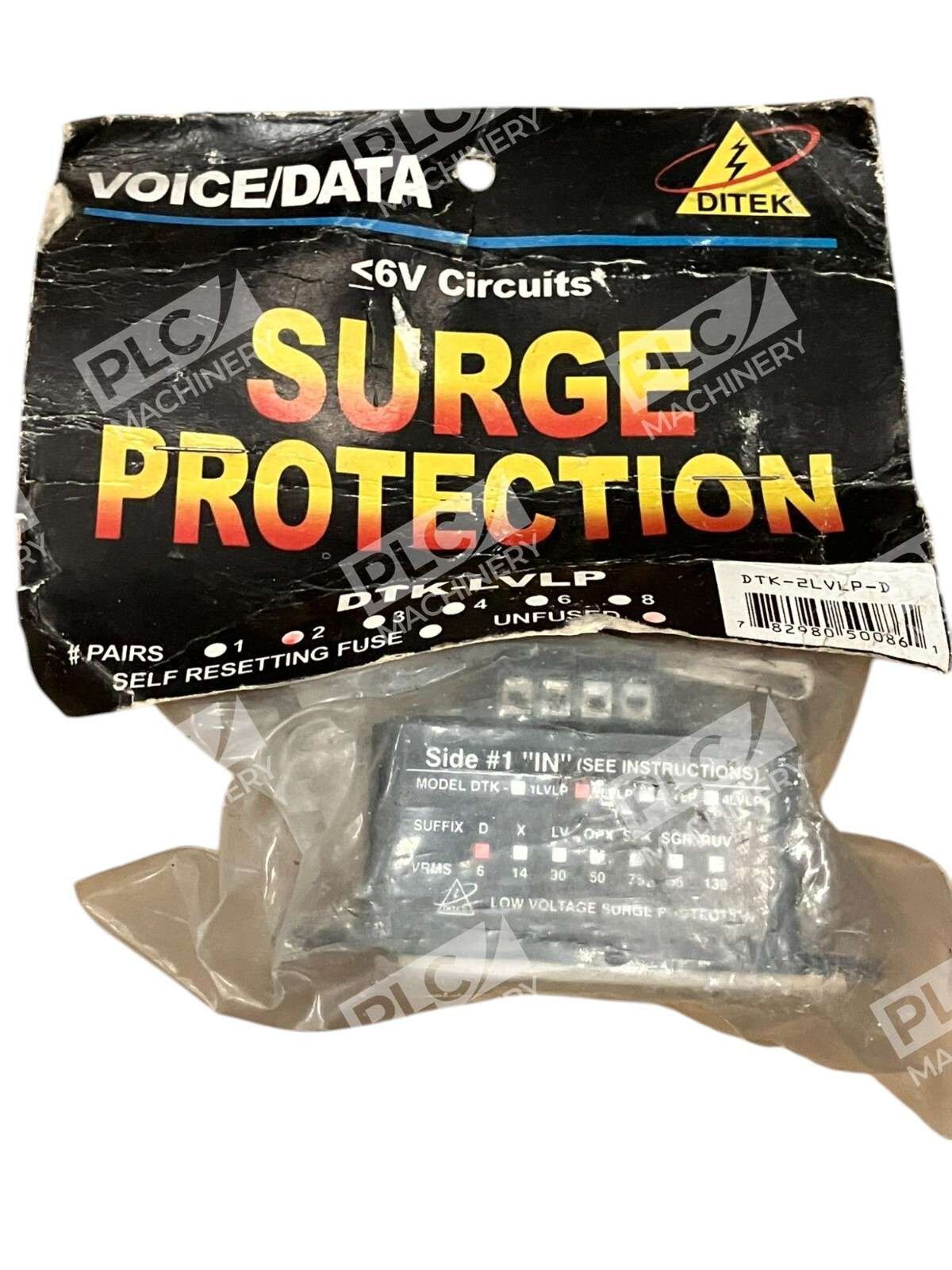 Ditek DTK-LVLP Voice/Data =6V Circuits Surge Protection DTK-2LVLP-D