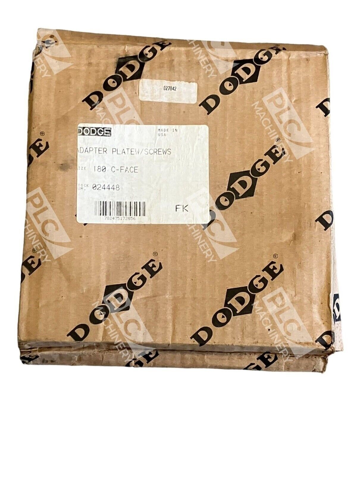 Dodge 024448 Adapter Plate w/ Screws 180 C-Face