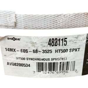 Dodge 482115 Synchronous Sprocket 14MX 60S 68 3525 HT500 297598542018