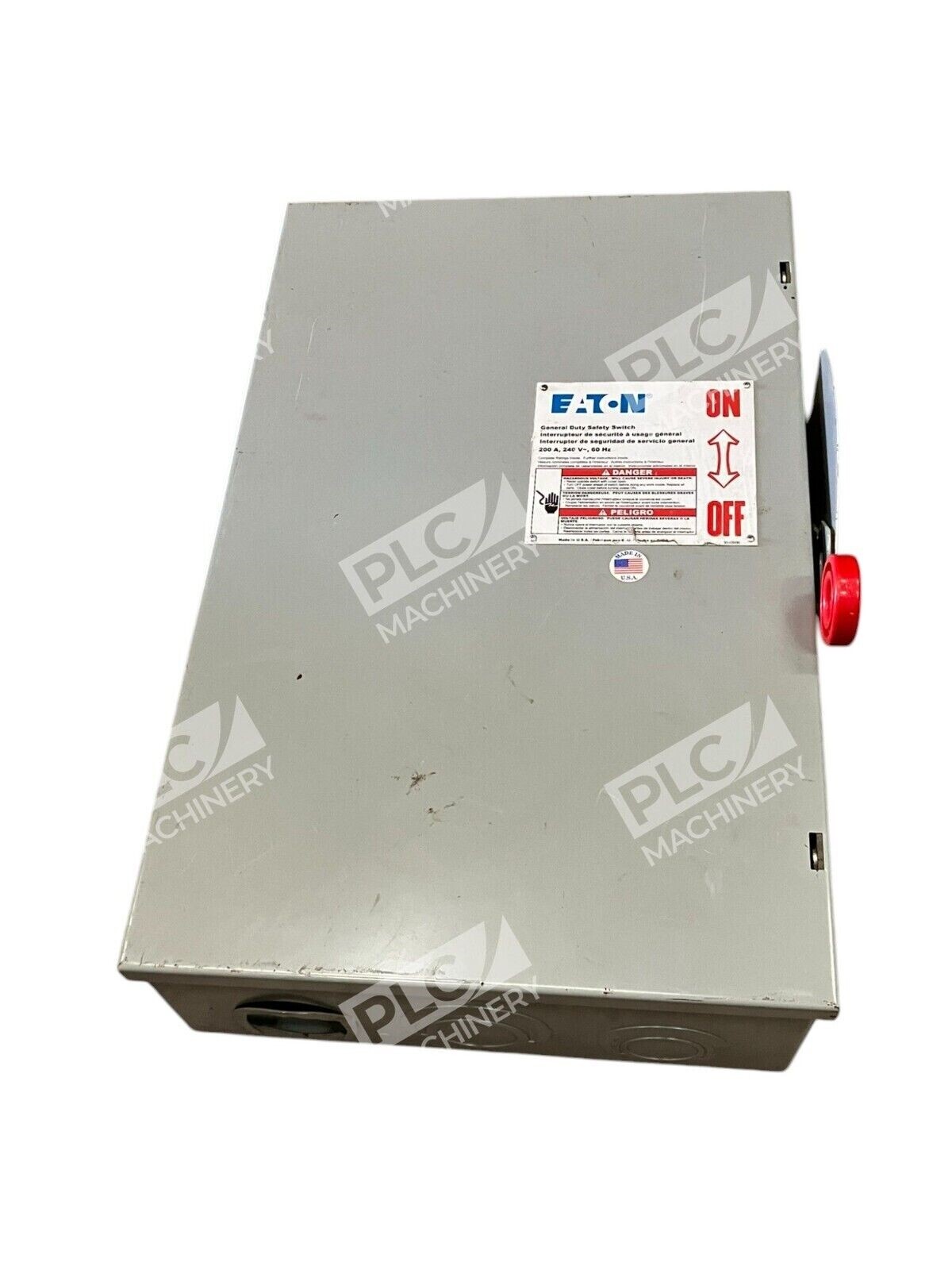 Eaton Series B Type 1 Enclosure General Duty Safety Switch DG324UGK