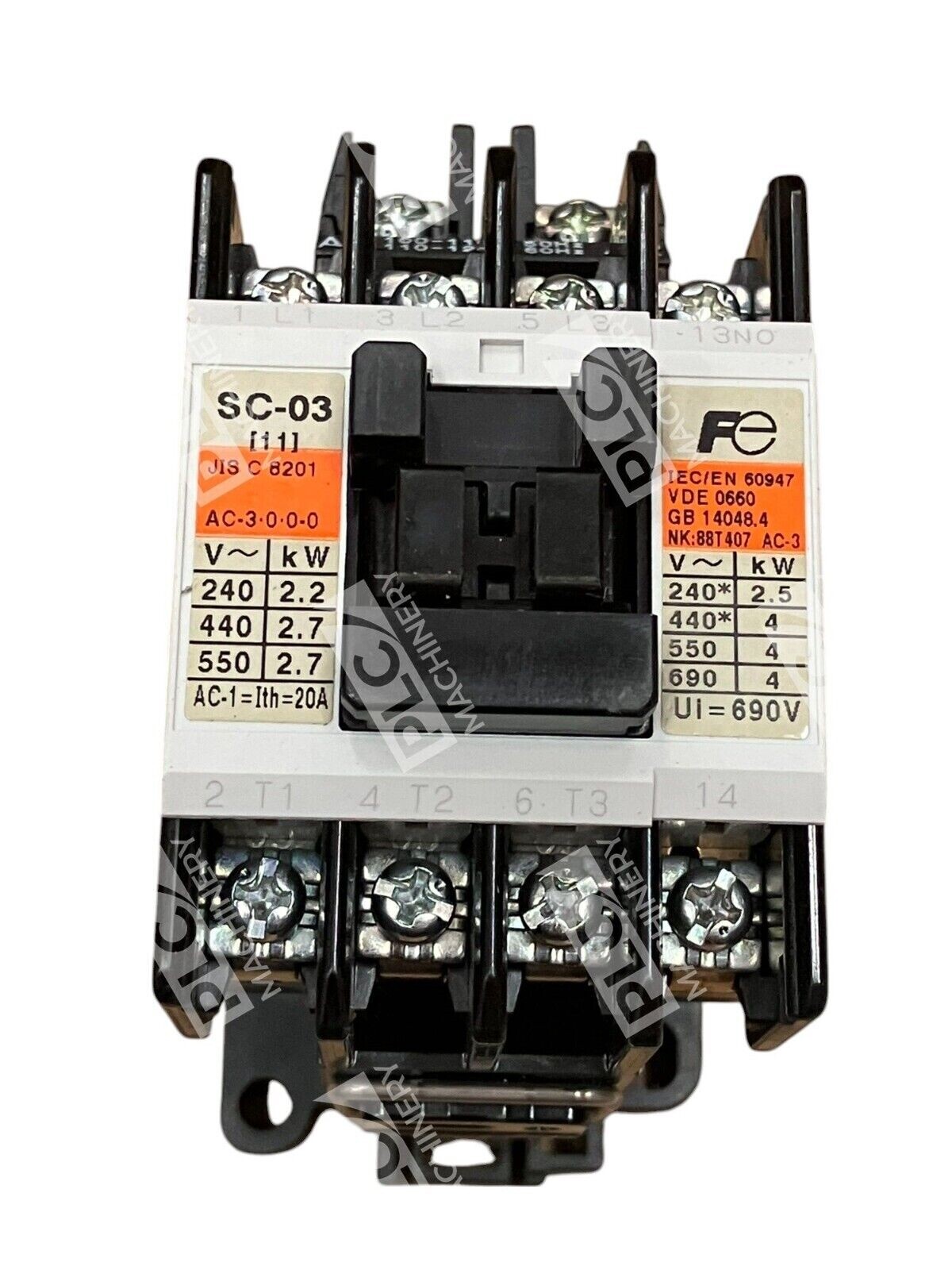 Fuji Electric FA FE SC11AA 20A Contactor SC-03
