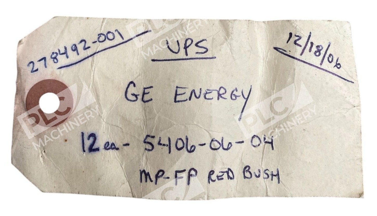 GE Energy 278492-001 MP-FP Red Bush UPS 5406-06-04 (lot of 12) - Image 3